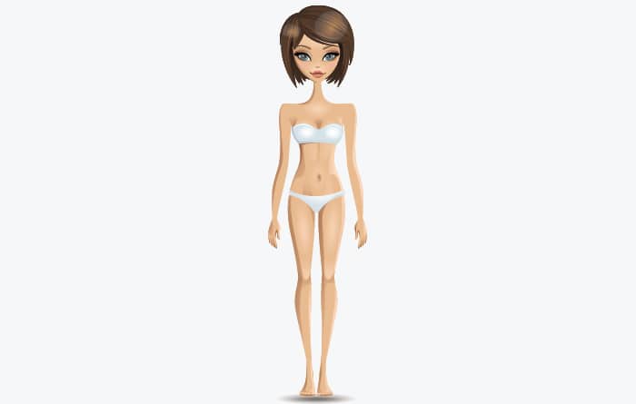 Lollipop Body Shape