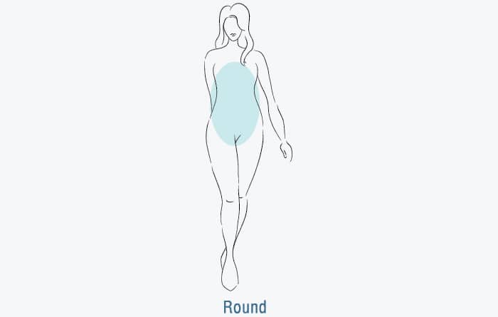Oval Body Shape