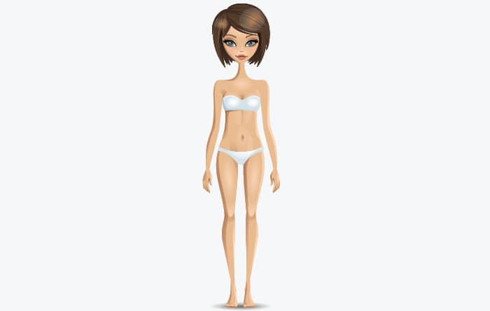 Skinny Body Shape