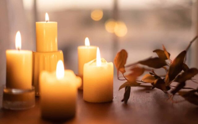 Different types of candles